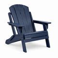Adirondackstuhl Holz Blau 90x75x90 cm