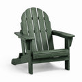 Adirondackstuhl aus Polyethylen in Grün