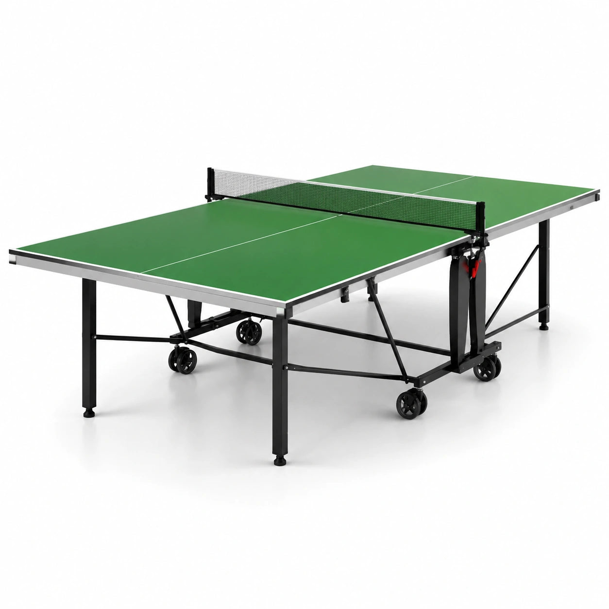 Klappbarer Tischtennistisch MDF Metallrahmen Grün
